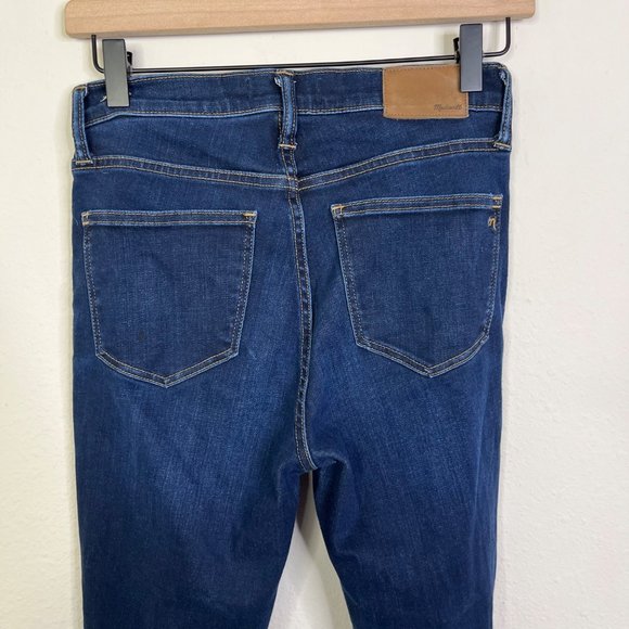 Madewell Women’s 9" High-Rise Skinny Jeans Size 27 Tencel Denim F8990 Blue - Picture 8 of 12